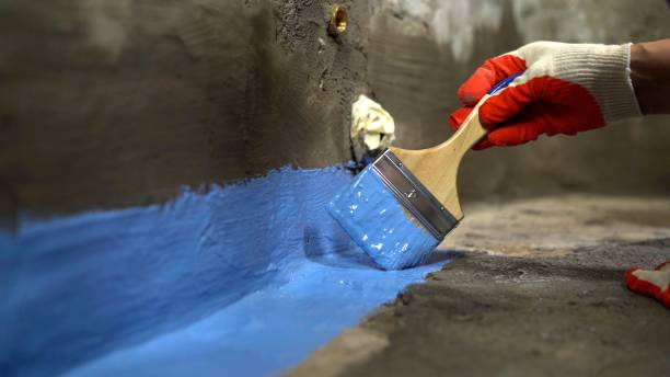 Commercial Waterproofing project at a Smithville, TN business property by SJ Waterproofing Pros